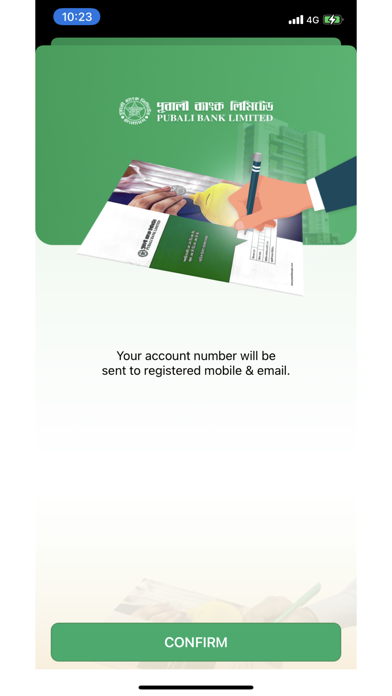 PI Banking Screenshot