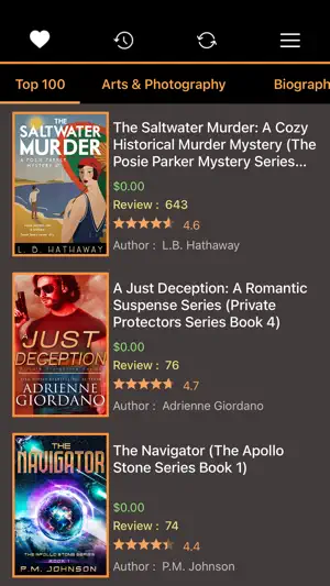 eBooks for Kindle screenshot 1