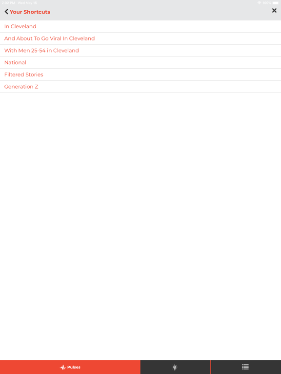TopicPulse iPad screenshot 6 - News app