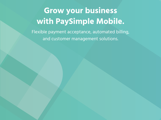 PaySimple iPad screenshot 5 - Business app