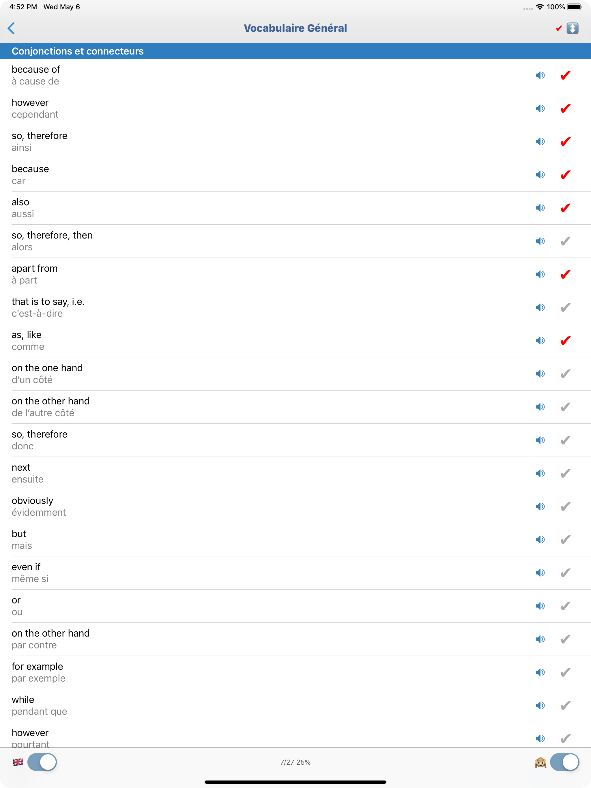 Vocabulaire Anglais - Cramit