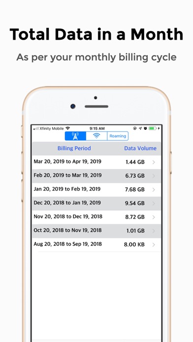 Screenshot #3 pour Internet Data Tracker Lite