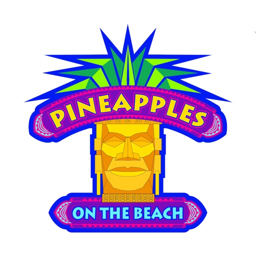 Pineapples On The Beach