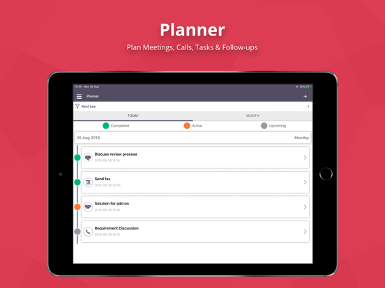 TapCRM for SuiteCRM/SugarCRM iPad screenshot 5 - Business app