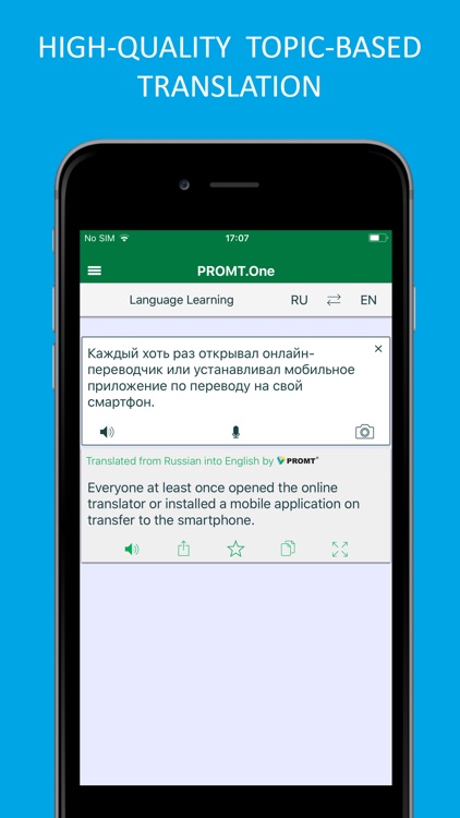 Translator PROMT.One