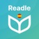 Learn Spanish: News by Readle app icon - Education app for iPhone