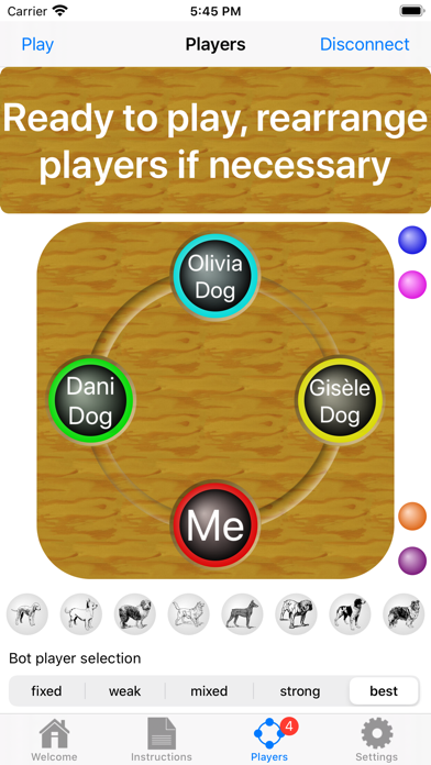 Dog Board Game Screenshot