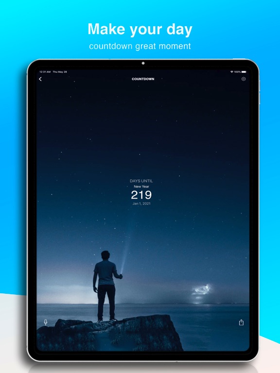 Screenshot #5 pour Countdown Timer - Day counter