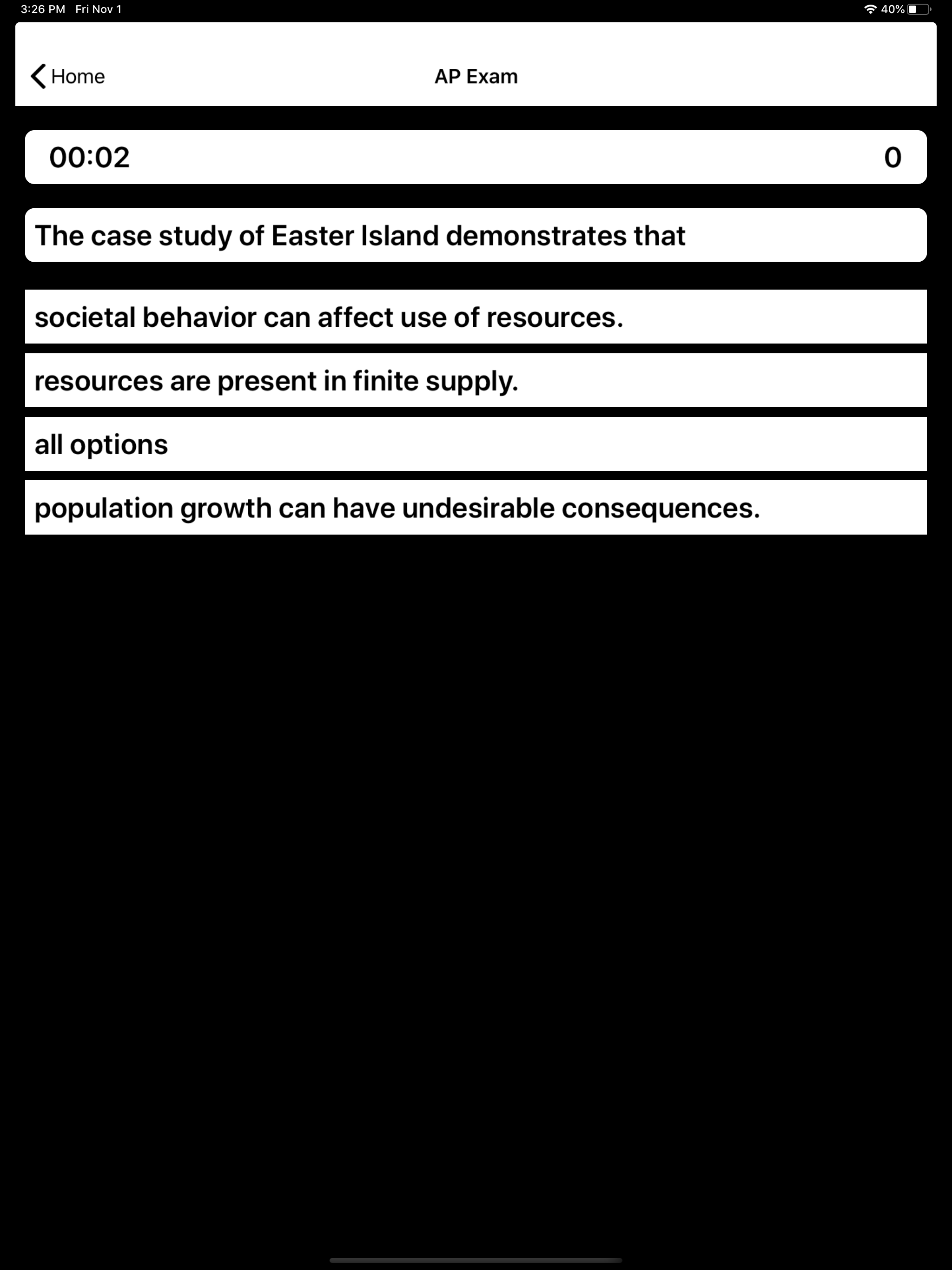 APES Env Science Prep screenshot 9