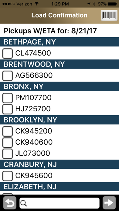 CRST Driver SVC Screenshot