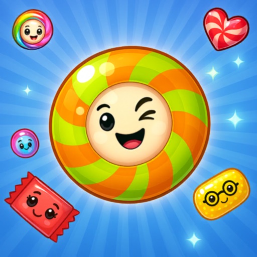 Sweet Candy Crazy Merge