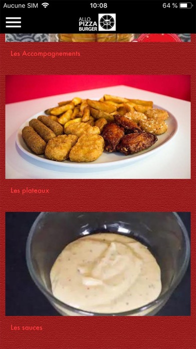 Allo Pizza Burger Screenshot 4 - AppWisp.com Allo Pizza Burger Screenshot 4 - AppWisp.com