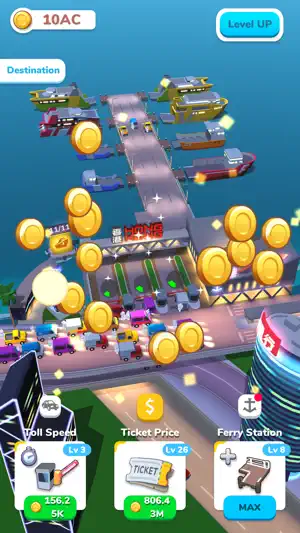 Idle Ferry - Cash Empire screenshot 3