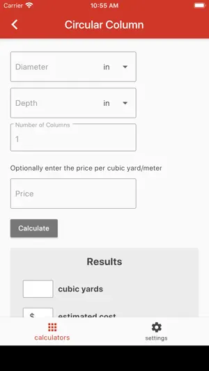 Concrete Calculator Plus screenshot 3