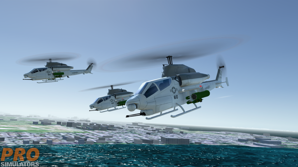 #5. Helicopter Flight Simulator NY (iOS) Ved: Pro Simulators Online