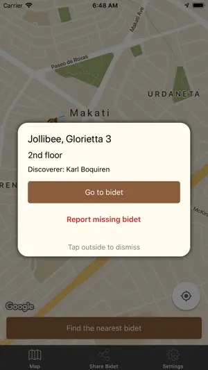 San Bidet screenshot 2
