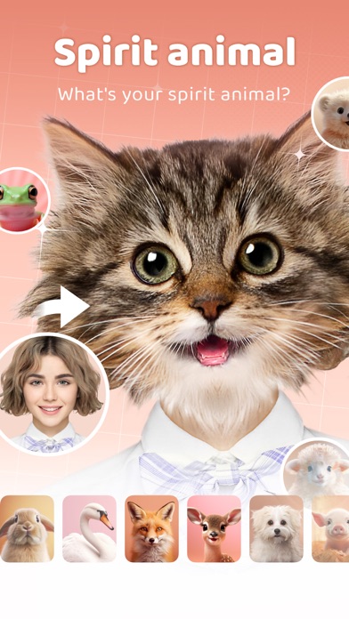 AnimalFace-spirit animal Screenshot 4 - AppWisp.com AnimalFace-spirit animal Screenshot 4 - AppWisp.com
