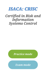 CRISC Certification Exam Prep screenshot