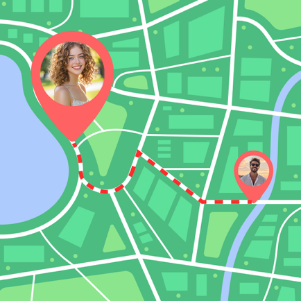 Phone Number Locator Map