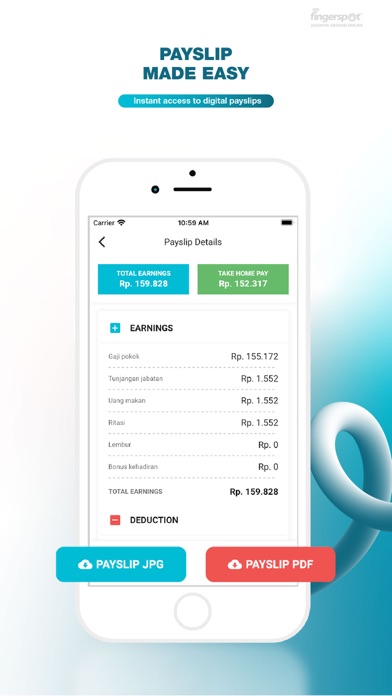 Fingerspot - Online Attendance Screenshot