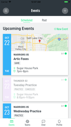 Ollie - Team/Club Management screenshot 1