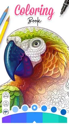 Coloring Book∘ Color Party iPhone image 1