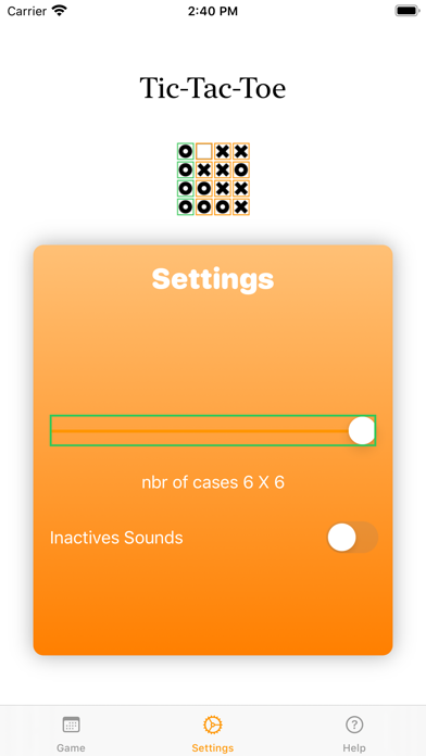 MGTicTacToe iPhone screenshot