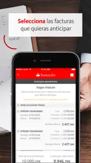 confirming santander iphone capturas de pantalla 3