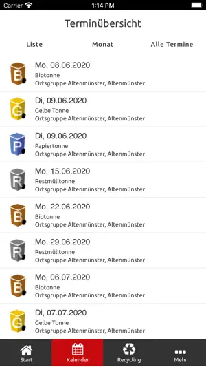 Landratsamt Schweinfurt Abfall screenshot 4