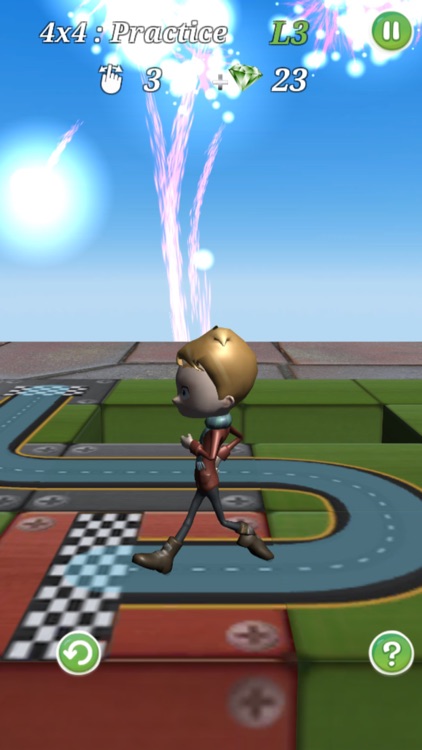 Run - Slide Puzzle 3D