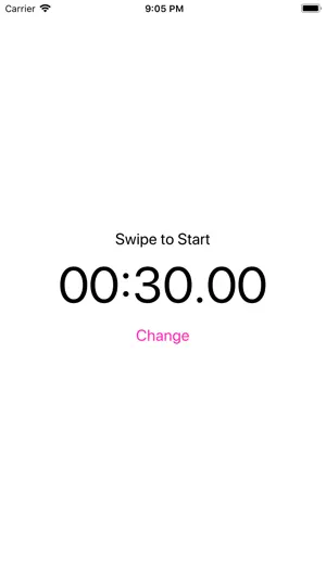 TimerSwipe screenshot 1