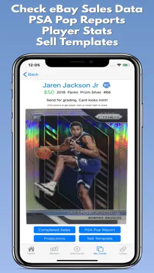 CardGenie - Sports Cards screenshot 1