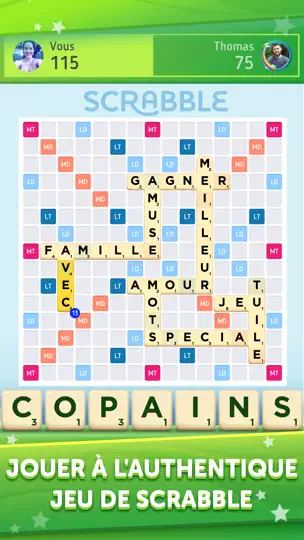 Capture d'écran de Scrabble® GO: La Fête Des Mots sur iPhone 1