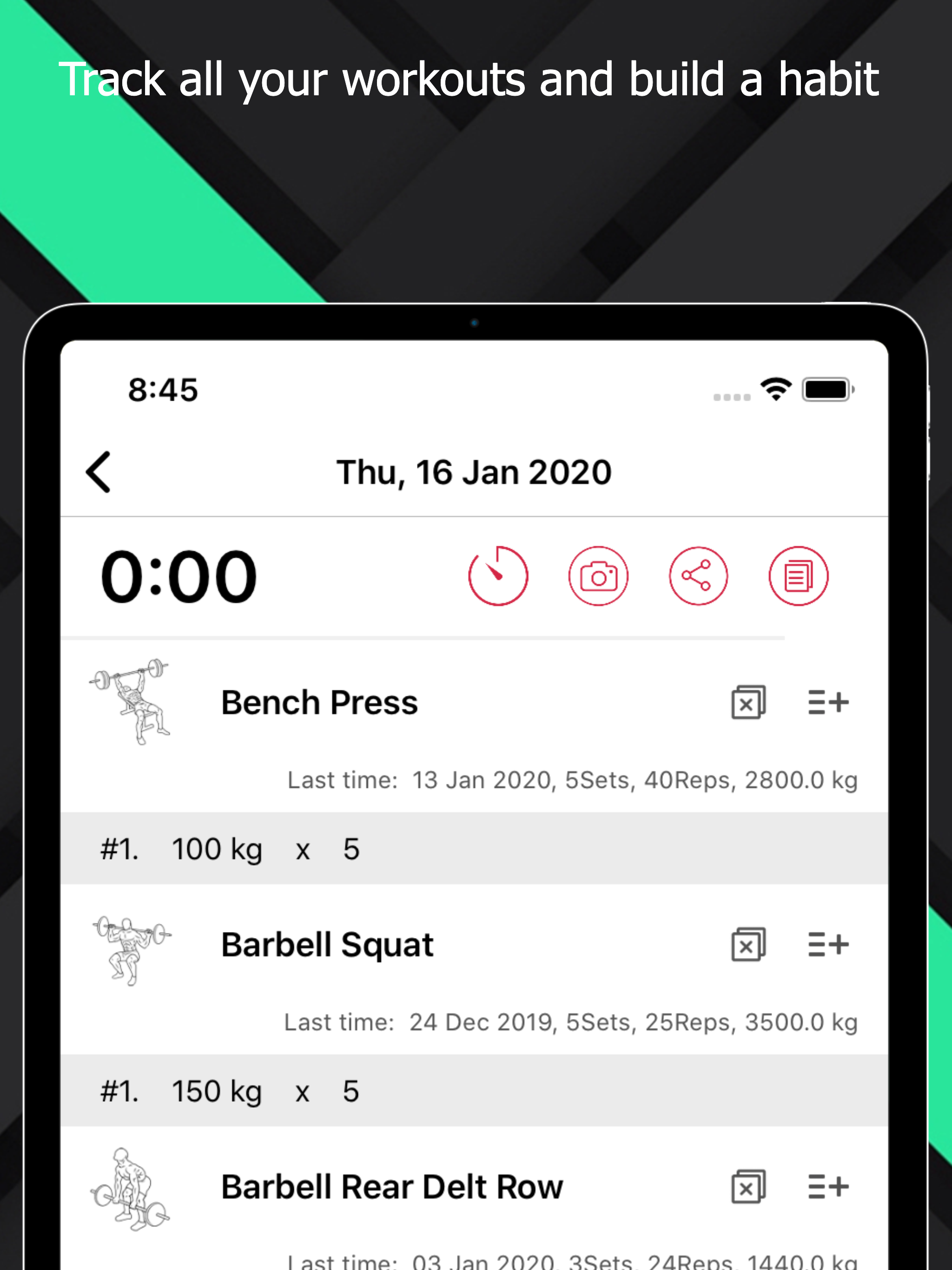 FitPal - 健身记录及健身计划软件 screenshot 12