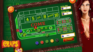 Craps - Casino Betting Game Screenshot