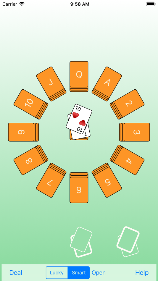 #2. Smart Clock Solitaire (iOS) 由: GLBW Consultoria de Engenharia e Inform?tica ltda
