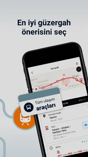 Moovit: Toplu Taşıma iPhone Ekran Görüntüsü 2