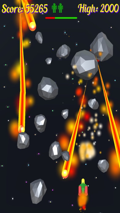 Screenshot #3 pour Meteors Asteroids Fireball Pro