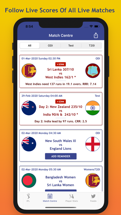 Screenshot #3 pour Cricket Fever - IPL 2024 Live