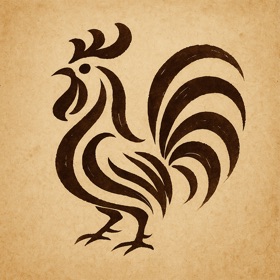 Cockcrow Calligraphy