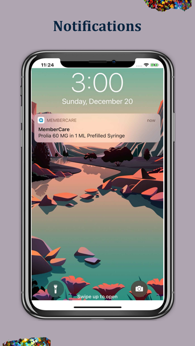 MemberCare - Patient Screenshot