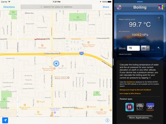 Boiling iPad screenshot