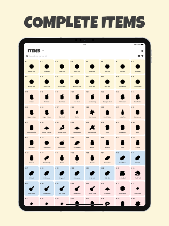 MonsterDex: The Ultimate Guide iPad screenshot 4 - Reference app