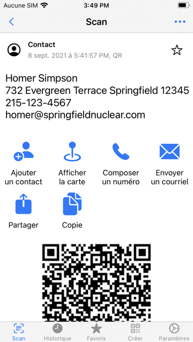 Screenshot #3 pour QR Code Scanner - Scanner QR