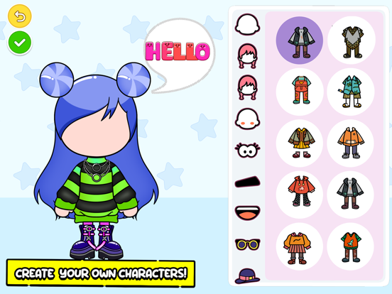Magic Doll Outfit Ideas iPad screenshot 1 - Games app