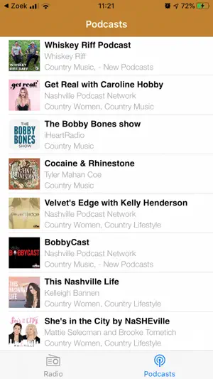 Country Music RADIO screenshot 2