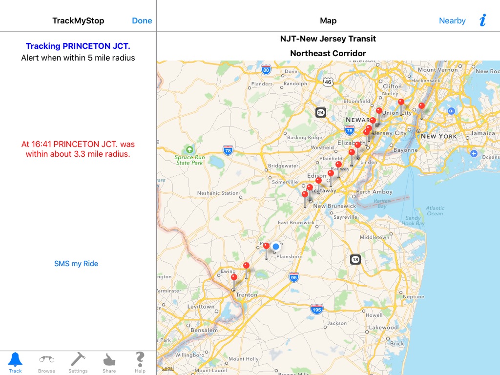 TrackMyStop Never Miss a Stop screenshot 2