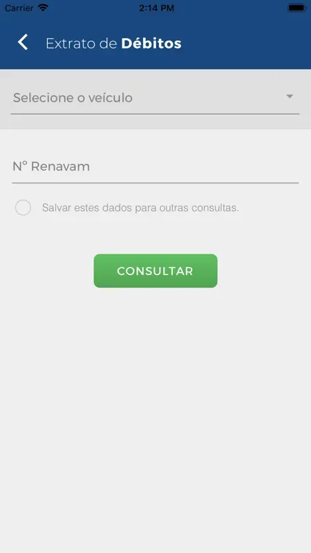 Detran/PR InteliGENTE screenshot 2 of 5