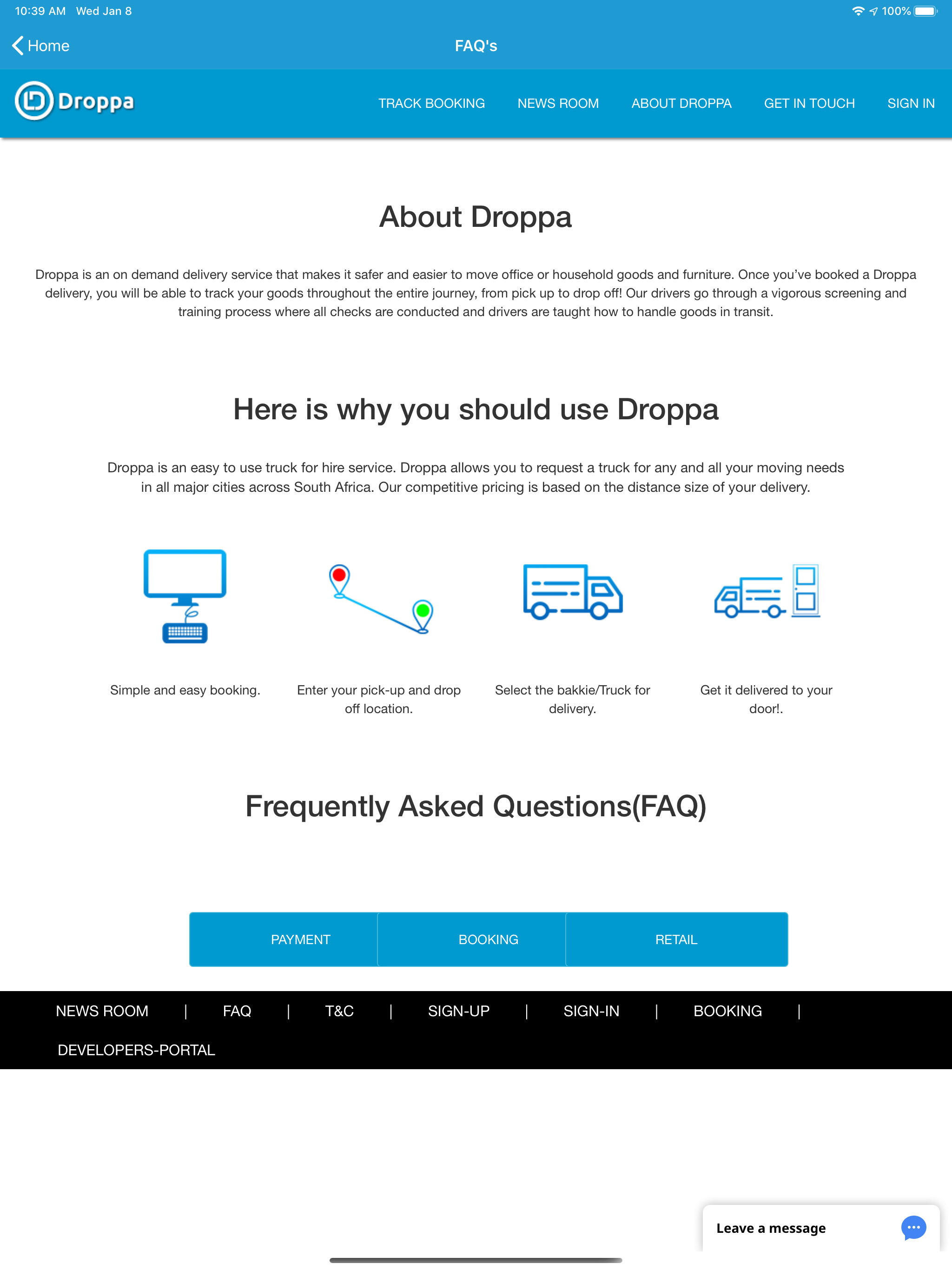 Droppa App