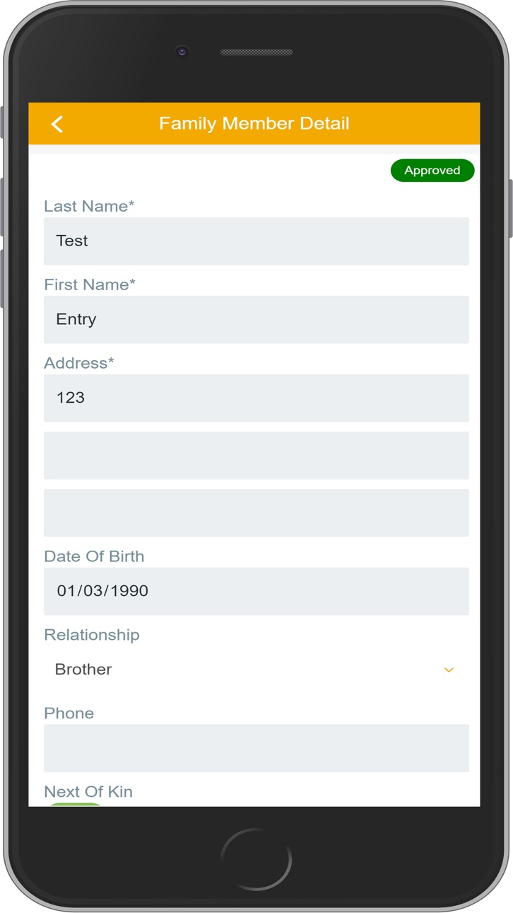 iPhone screenshot
